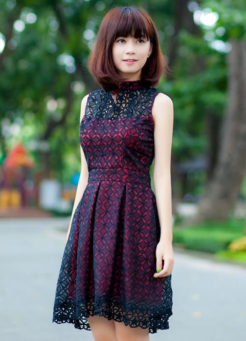 Đầm xòe che dấu nhược điểm