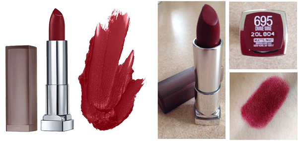Maybelline New York Loaded Bolds là thỏi son đỏ nâu giá rẻ