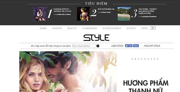 Style magazine nổi bật với những thông tin thời trang mới nhất