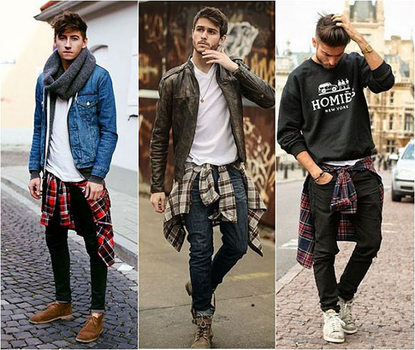 Cách phối đồ nam với áo sơ mi như một phụ kiện