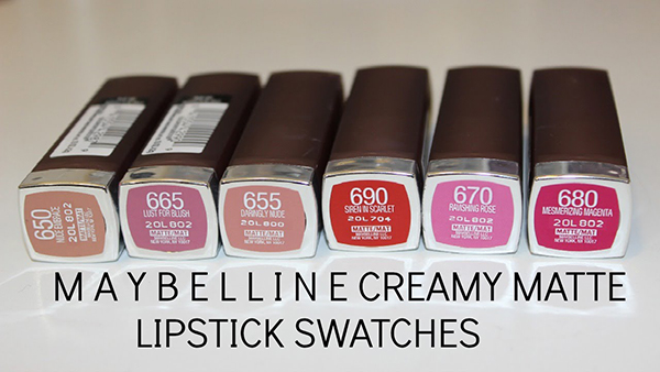 Sản phẩm Maybelline Creamy Matte Lipstick