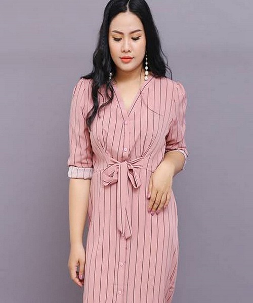 Đầm sơ mi sẽ giúp bạn mi nhon hơn