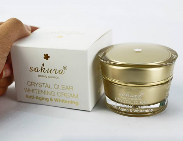 Kem chống lão hóa da tuổi 25 – Sakura Anti-Aging & Whitening Cream