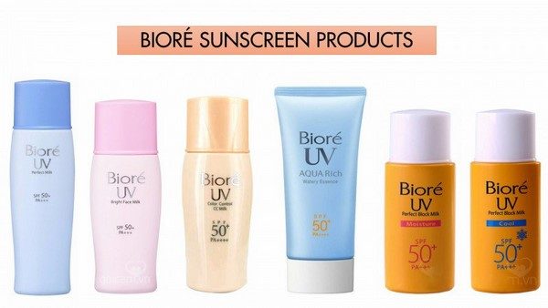 Kem chống nắng Biore của Nhật