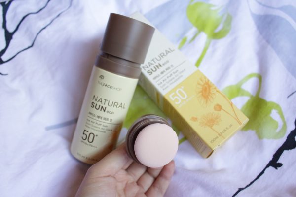 Kem chống nắng Natural Sun Eco Ice Air Puff Sun