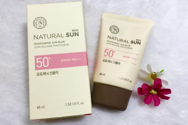 Kem chống nắng natural sun Eco Photogenic Sun Blur