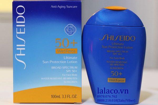 Kem chống nắng shiseido Nhật Bản