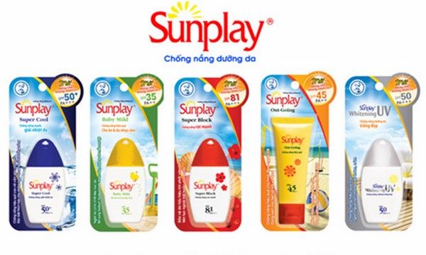 Giới thiệu kem chống nắng sunplay