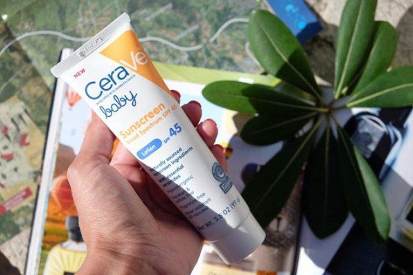 Kem chống nắng vật lý Cerave Baby Sunscreen Lotion SPF 45