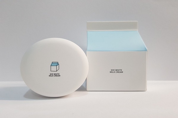 Kem trắng da 3CE White Milk Cream