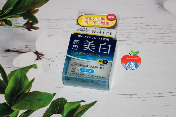 Kem dưỡng trắng da Kose Moisture Mild White Cream