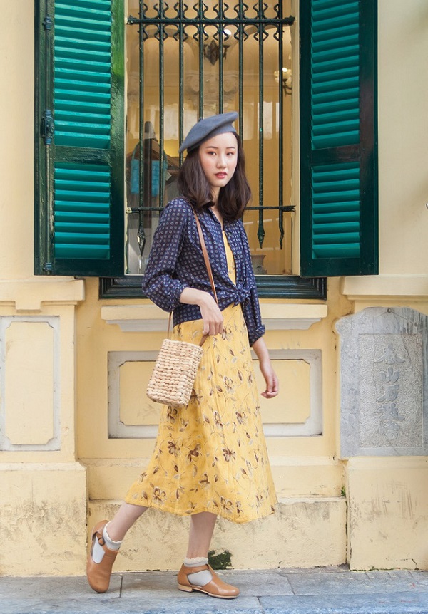 Phong cách vintage nữ cho nàng điệu đà