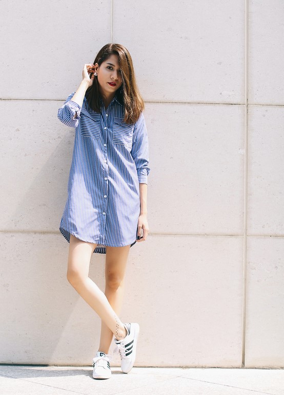 Mẫu đầm suông cho người béo