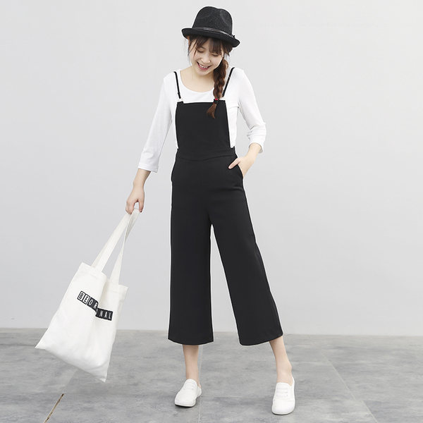 Quần yếm đen cho người mập