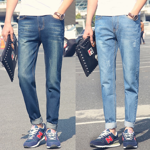 Chọn độ dài quần baggy jean nam