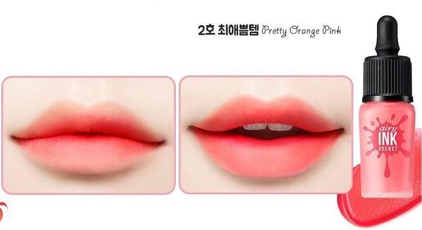 Son Ink Velvet màu 02 nhẹ nhàng, nữ tính