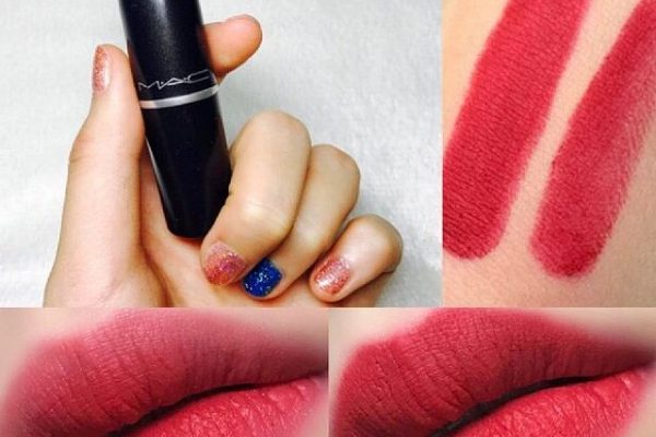 Son Mac ruby woo màu đỏ cực tôn da và sang chảnh