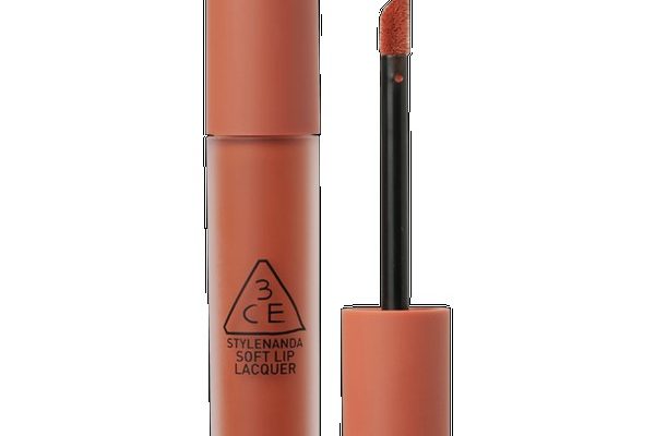 3CE Soft Lip Lacquer #Tawny Red