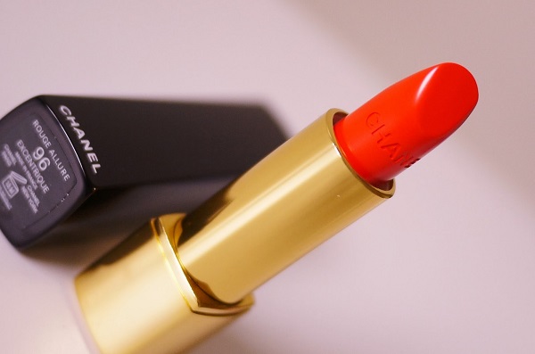 Son Chanel Rouge Allure màu đỏ cam (#97)
