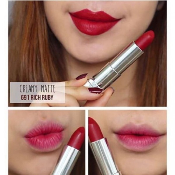 Review son maybelline creamy matte từ những người nổi tiếng