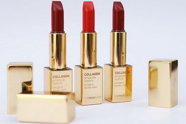 Son The Face Shop Collagen Ampoule Lipstick