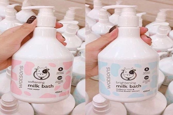 Sữa tắm trắng con bò Watsons Milk Bath