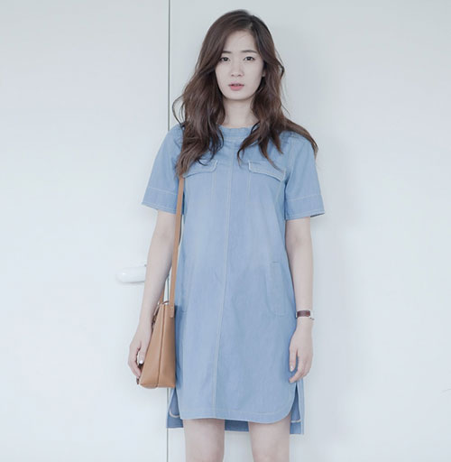 Mẫu váy suông